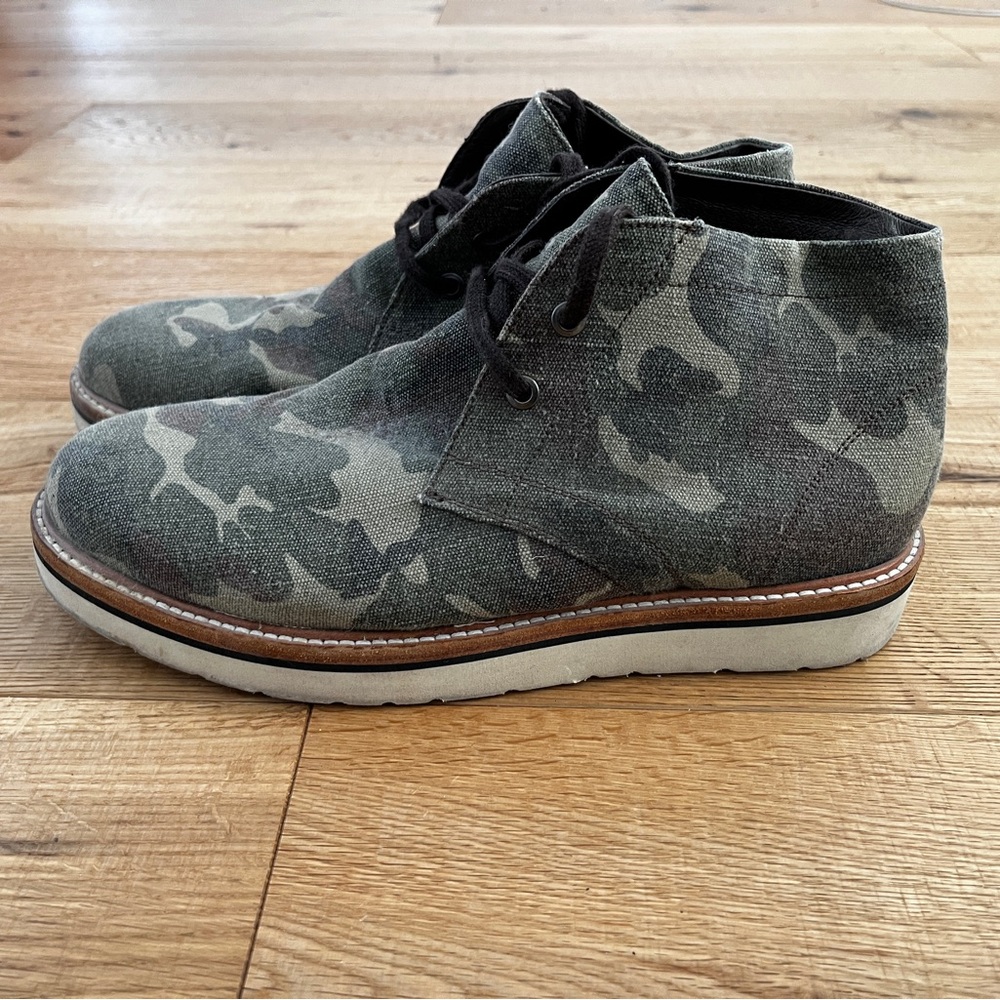 All Saints Men’s Camouflage Chukka Boots
